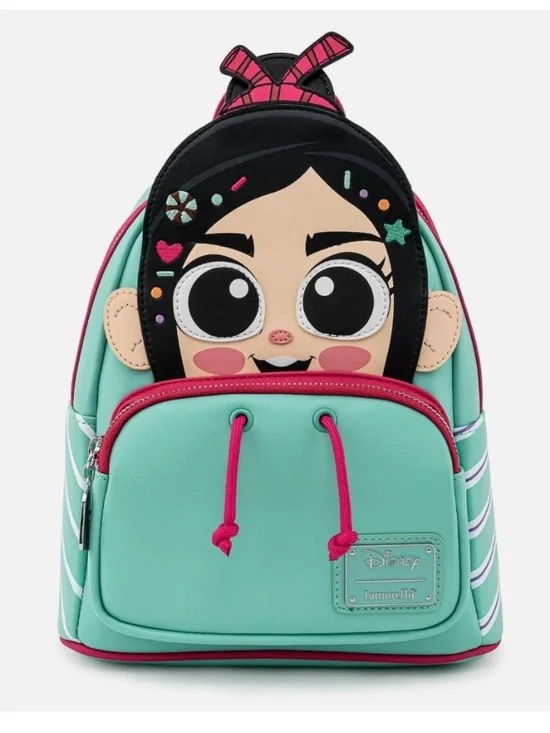 Loungefly Disney Wreck it ralph vanellope cosplay mini backpack nwt - Picture 1 of 3